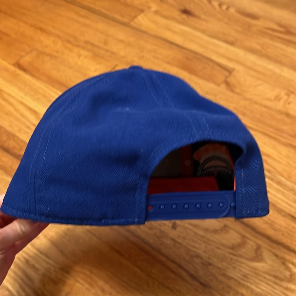 New Era Blue and Orange New York Hat - Picture 3 of 3